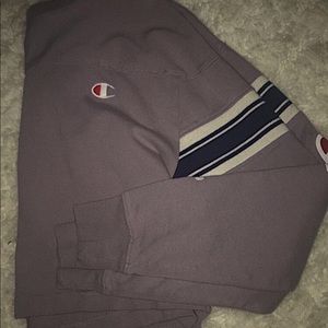 champion cropped long sleeve